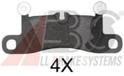 OEM Brake Pads/ABS 37788