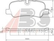 OEM Brake Pads/ABS 37500