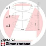 OEM PAD KIT, DISC BRAKE 243511701