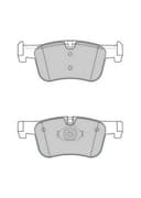 OEM PAD KIT, DISC BRAKE FDB4489