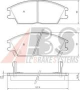 OEM PAD KIT, DISC BRAKE 36172