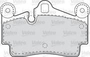 OEM Brake Pad RR Touareg/Q7/Cayenne [3.0/3.2/3.6/4.2/4 598770