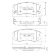 OEM NIPPARTS BRAKE PADS J3600541