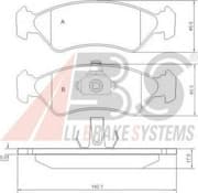 OEM Brake Pads/ABS 36996