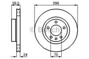 OEM BREMSSCHEIBE 0986478594