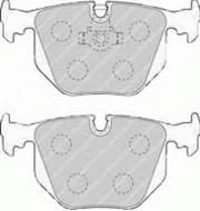 OEM PAD KIT, DISC BRAKE FDB1483