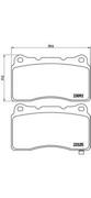 OEM PAD KIT F 26296FE100