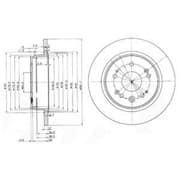 OEM BRAKE DISC (DOUBLE PACK) BG3797