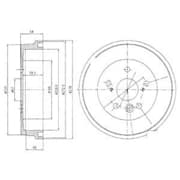 OEM BRAKE DRUM BF495