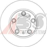 OEM BRAKE ROTOR 17074