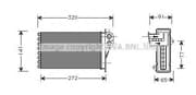 OEM RADIATOR ASSY, HEATER PE6199