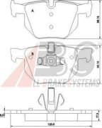 OEM PAD KIT, DISC BRAKE 37410