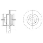 OEM BRAKE DISC (DOUBLE PACK) BG3946