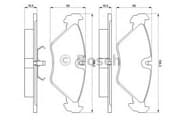 OEM BREMSBELAG SAAB 9000 0986461766