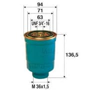 OEM FUEL FILTER 587709