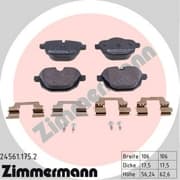 OEM PAD KIT, DISC BRAKE 245611752