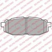 OEM BRAKE PAD AXLE SET LP2076