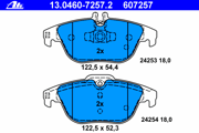 OEM PAD KIT, DISC BRAKE 13046072572