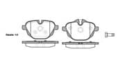 OEM Brake Pad Set, disc brake 142100