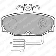 OEM BRAKE PAD AXLE SET LP868