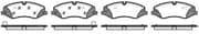 OEM Brake Pad FR R-Rover IV/Sport/Discovery IV/V 3.0/5 140910