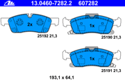 OEM PAD KIT, DISC BRAKE 13046072822