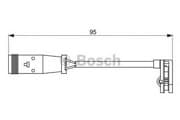 OEM SENSOR ASSY, BRAKE PAD WEAR 1987473036