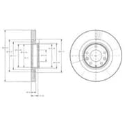 OEM BRAKE DISC (SINGLE PACK) BG9104