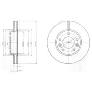 OEM BRAKE DISC (DOUBLE PACK) BG4261