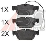 OEM Brake Pads/ABS 37845