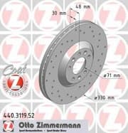 OEM BRAKE ROTOR 440311952