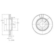 OEM BRAKE DISC (DOUBLE PACK) BG2109