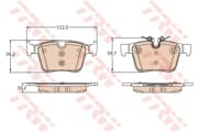 OEM PAD KIT, DISC BRAKE GDB2110