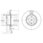 OEM BRAKE DISC (DOUBLE PACK) BG3043