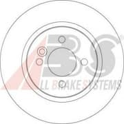 OEM Brake Discs/ABS 17349