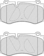 OEM BRAKE PAD SET FR W221/W211- 06 FDB4055