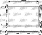 OEM Radiator W203 C180/C200 4/6 Cyl AT/MT 732740