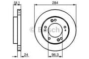 OEM BREMSSCHEIBE 0986479020