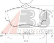 OEM Brake Pads/ABS 37590