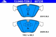 OEM PAD KIT, DISC BRAKE 13046072382