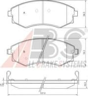 OEM Brake Pads/ABS 37468