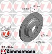 OEM DISC BRAKE ROTOR 150128952