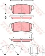 OEM BRAKE PAD GDB3276