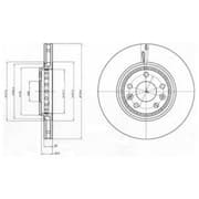 OEM BRAKE ROTOR BG4266