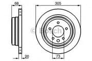 OEM BREMSSCHEIBE 0986478660