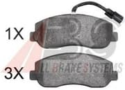 OEM Brake Pads/ABS 37848