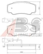 OEM Brake Pads/ABS 37666