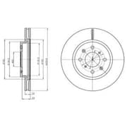 OEM BRAKE DISC (DOUBLE PACK) BG4340