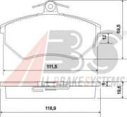 OEM PAD KIT, DISC BRAKE 36789