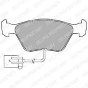 OEM BRAKE PAD AXLE SET LP1598